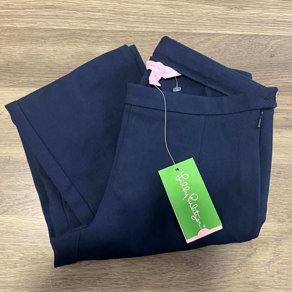 NWT Lilly Pulitzer Alesia Stretch Dinner Pant | 0